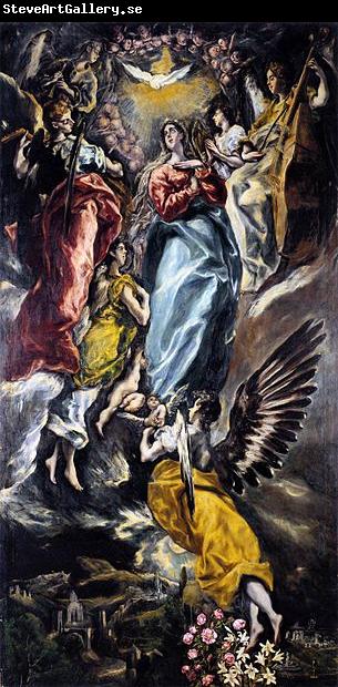 El Greco The Virgin of the Immaculate Conception